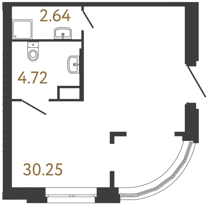 Помещение №967 - 37.61 м²